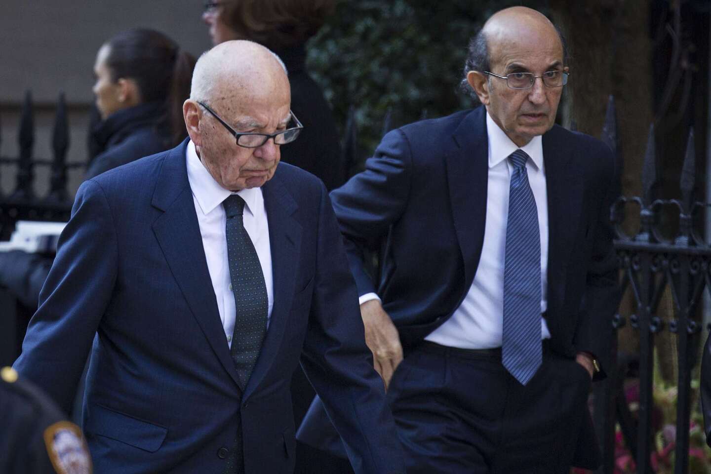 Rupert Murdoch and lawyer Joel Klein