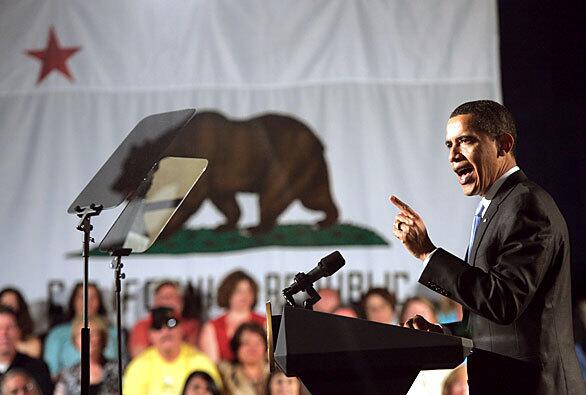 President Obama in Southern California