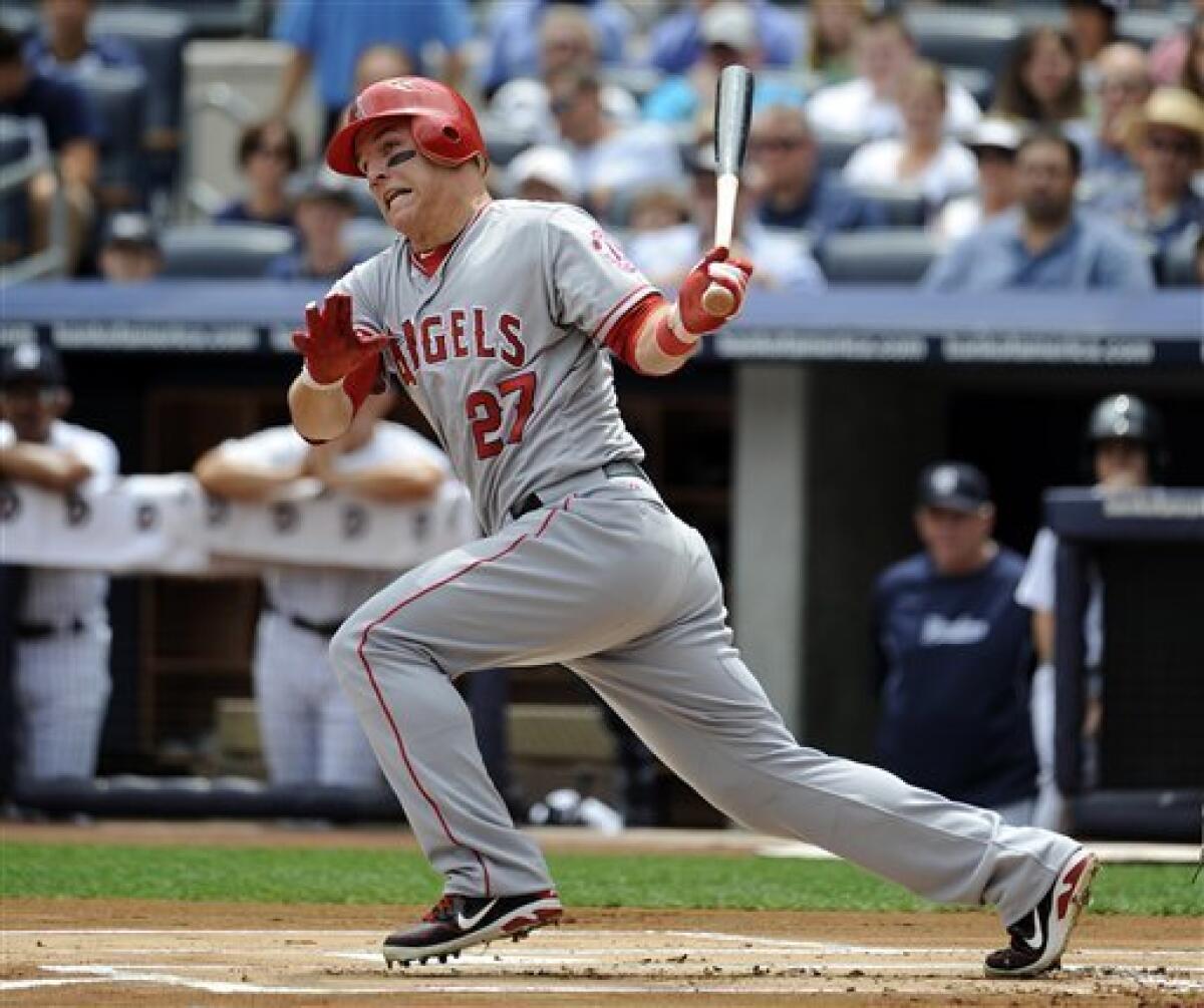 Mike Trout unanimous AL Rookie of the Year