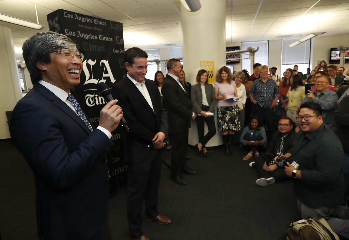 Dr. Patrick Soon-Shiong begins new era for L.A. Times