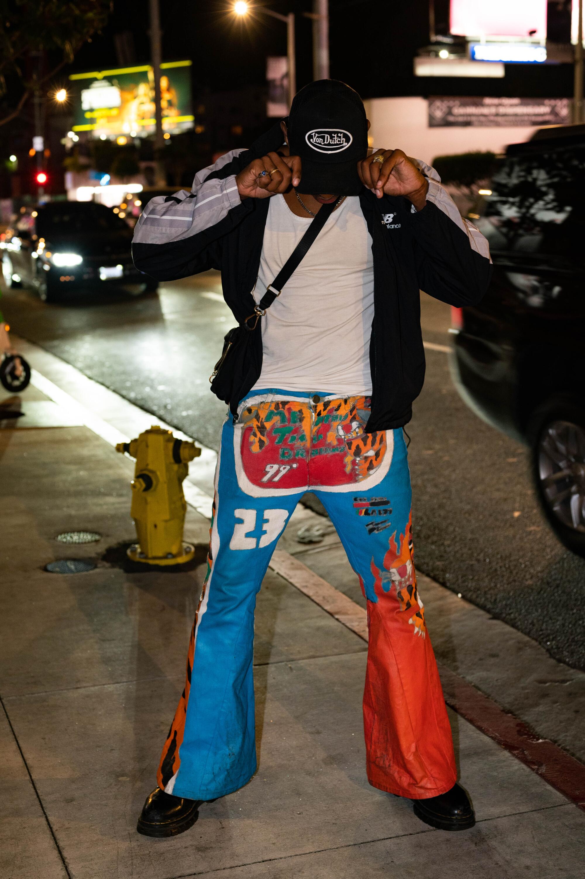 Dailey's street style shots reveal the unique character of style at night.