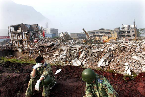 Shifang, China, earthquake