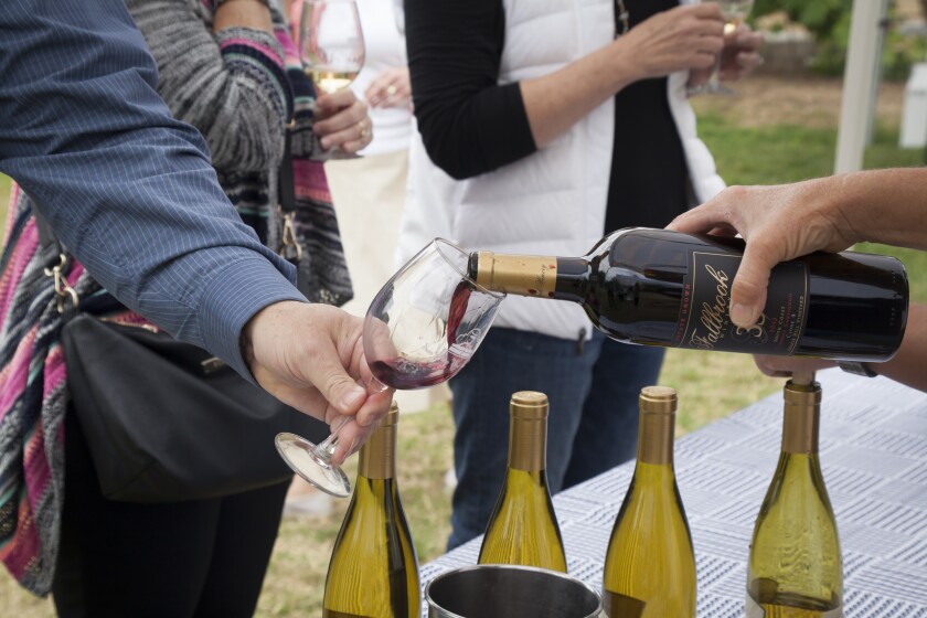 Fallbrook Winery will be among the San Diego wineries pouring at the SDCVA 2019 Annual Wine Festival. Live music and a silent auction will also be featured.