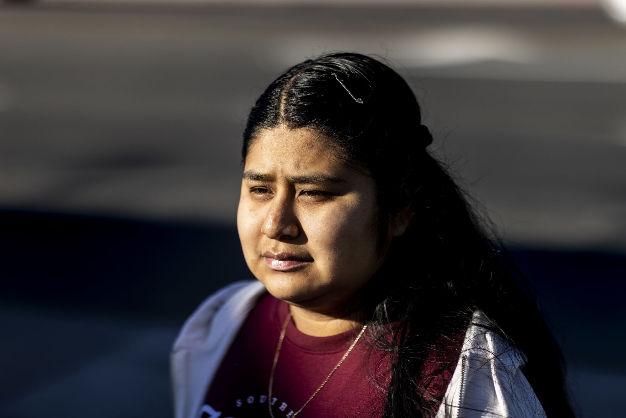 Denisse Lopez, an 18-year-old UCSD student