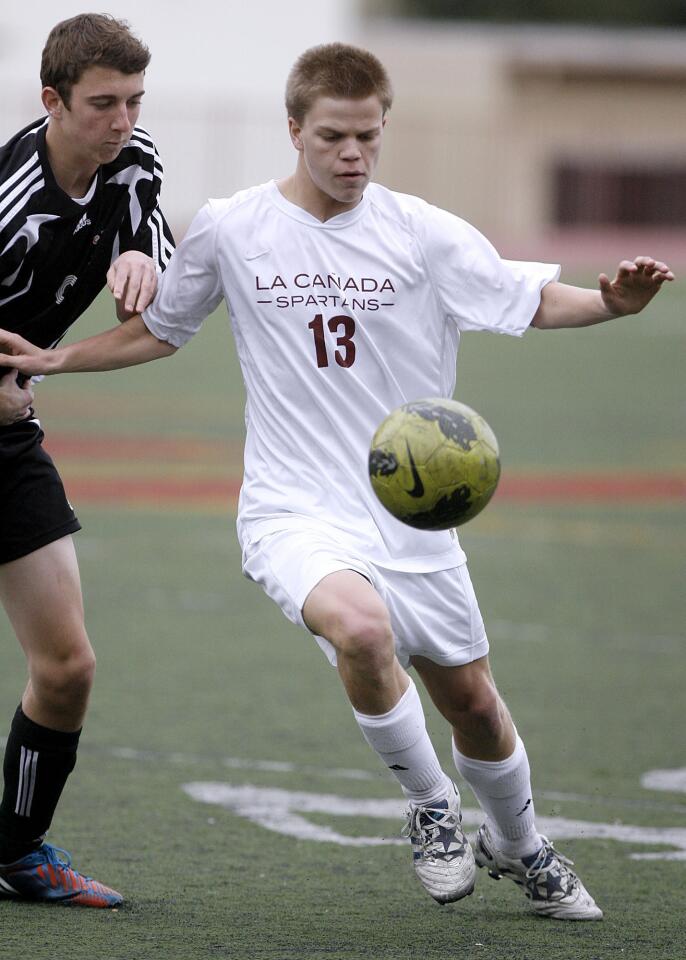 Photo Gallery: La Canada High boys soccer vs. South Pasadena High