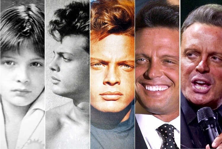 EN FOTOS A sus 50, así ha lucido el rostro de Luis Miguel cada 10 años