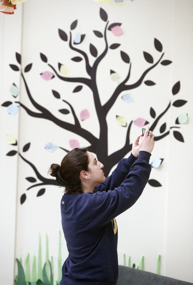 Photo Gallery: Dedication of Olivia Macaulay Restorative Practices Room at Glendale High School