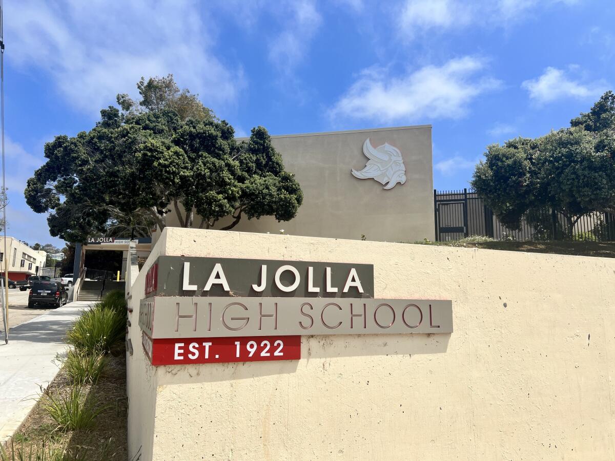 La Jolla High School opens for its centennial year on Monday, Aug. 29.