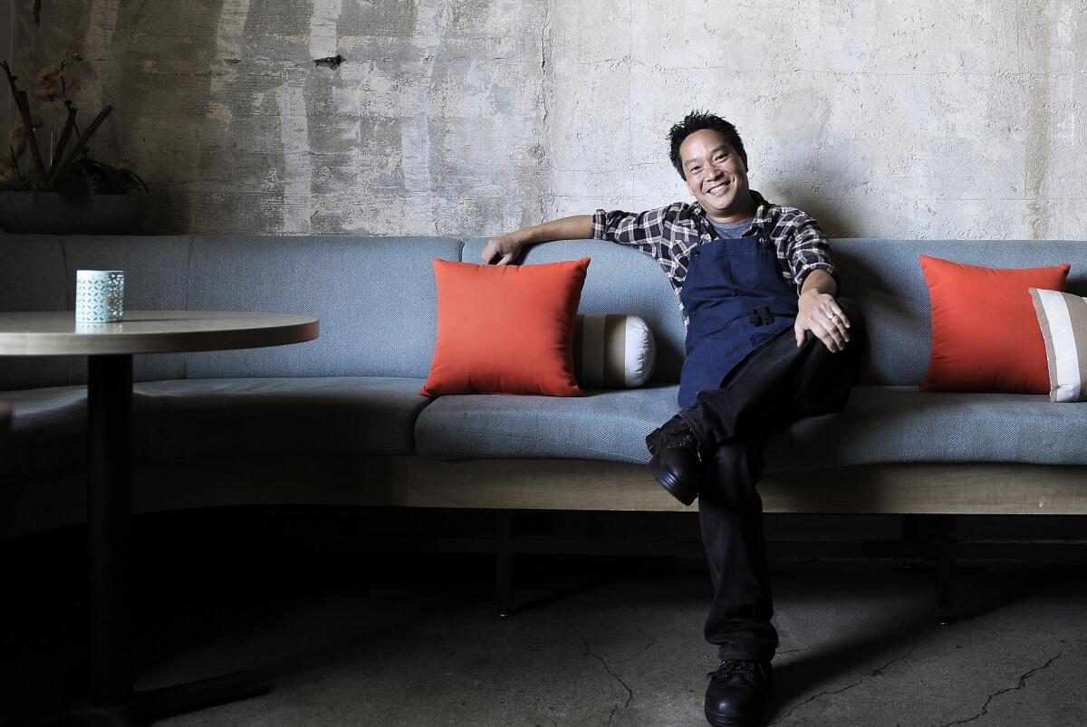 Bryant Ng is chef and owner of Cassia. (Mariah Tauger / For The Times)