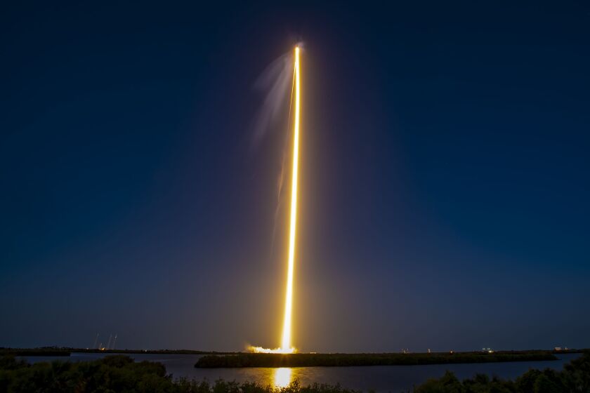 ViaSat-3 Americas entered orbit last month on a Falcon Heavy rocket.