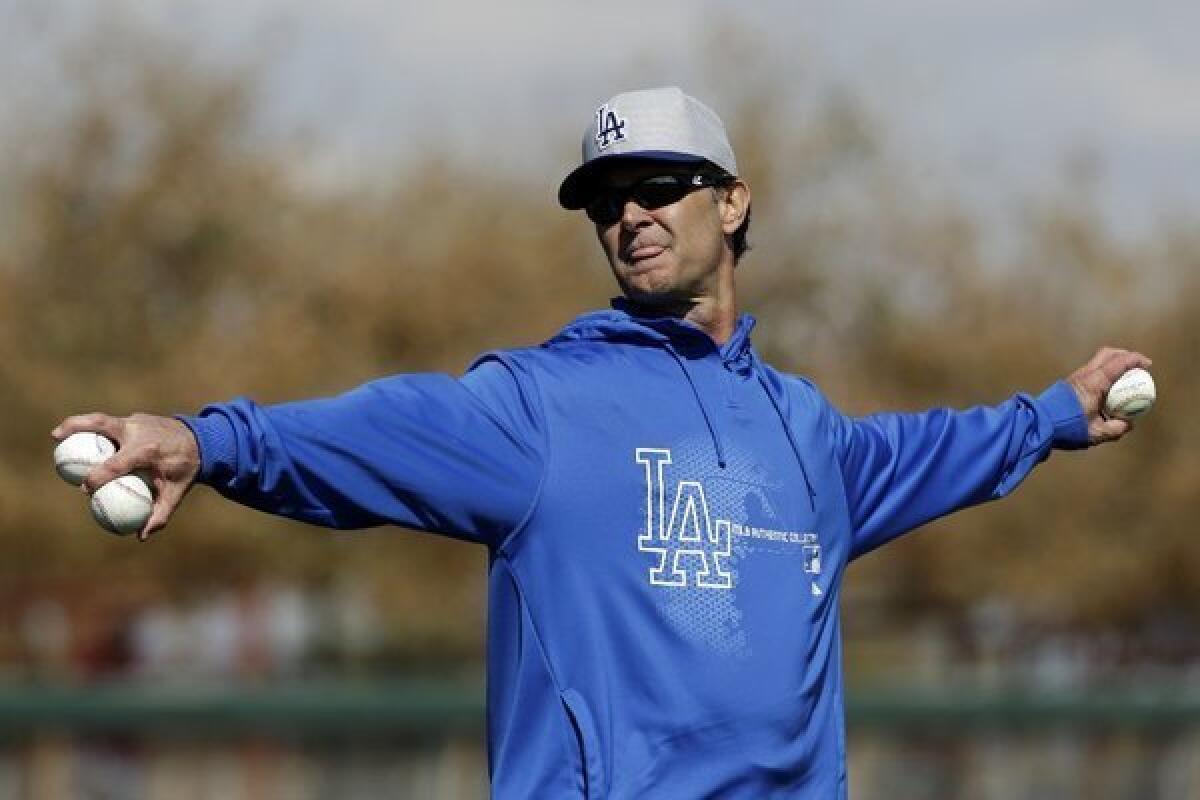 Dodgers Manager Don Mattingly has the back end of the bullpen mostly figured out heading into the season.