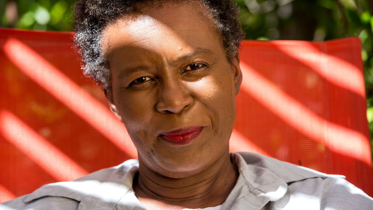 Poet Claudia Rankine at her home in 2014.