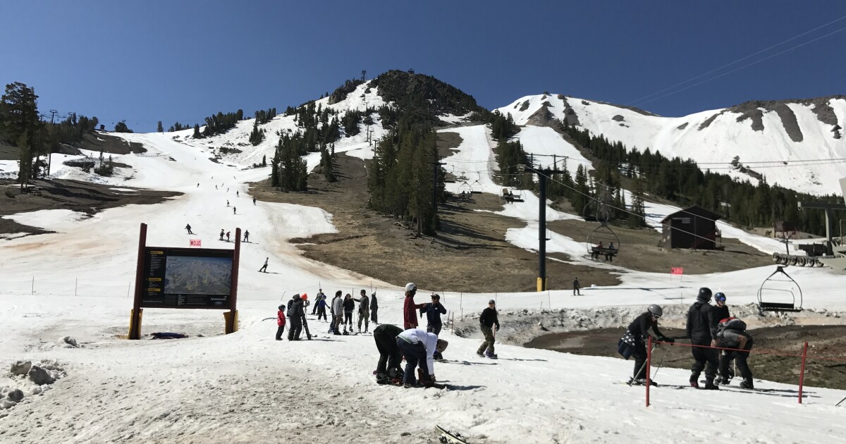 Once hoping for skiing into August, Mammoth Mountain slopes to close
