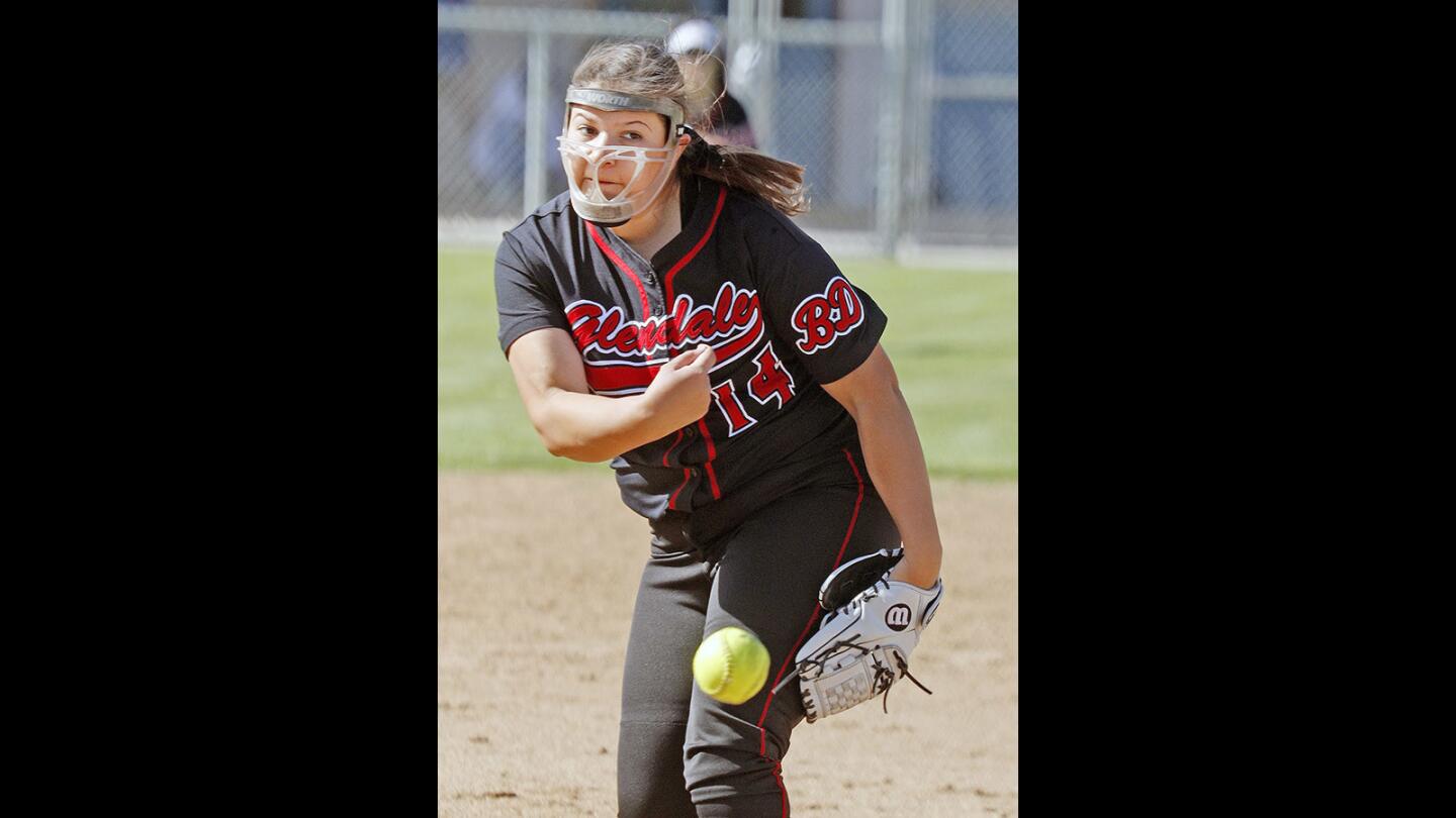 Photo Gallery: Glendale vs. Hoover in rival Pacific League softball