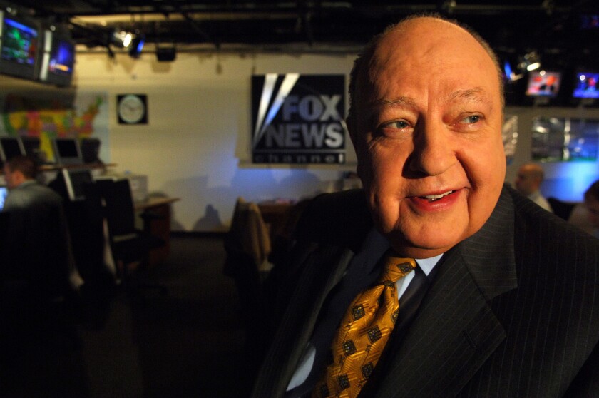 Roger Ailes Signs New Multi Year Contract With Fox Los Angeles Times 