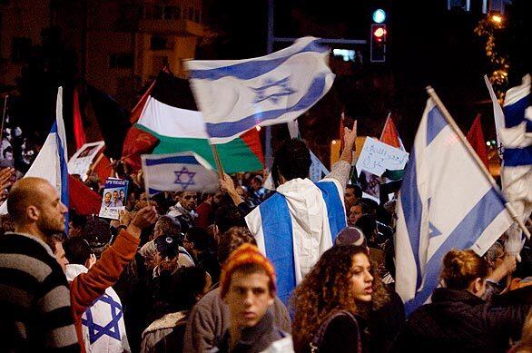 Israelis demonstrate in Tel Aviv