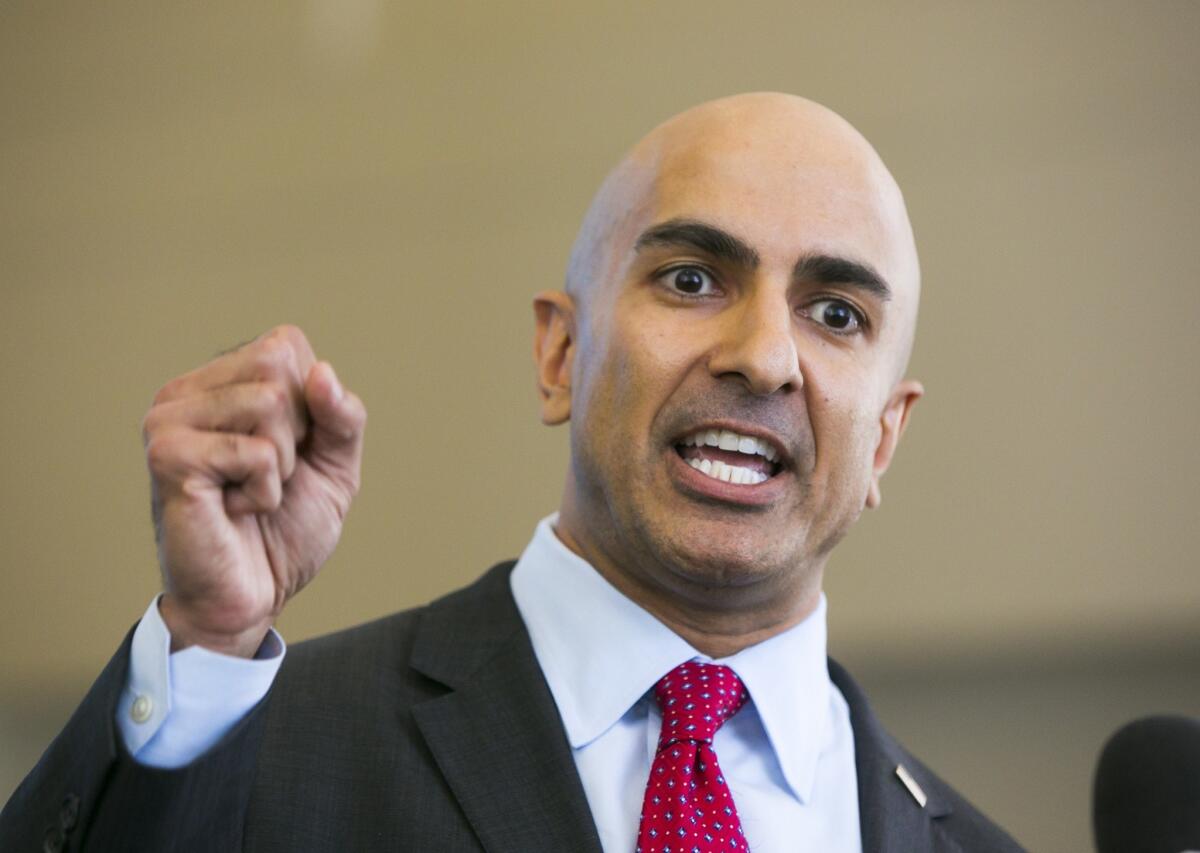 Neel Kashkari said former Gov. Arnold Schwarzenegger "needed to be loved." A spokesman for the governor said Kashkari was misinformed about Schwarzenegger's tenure as the state's last Republican governor.