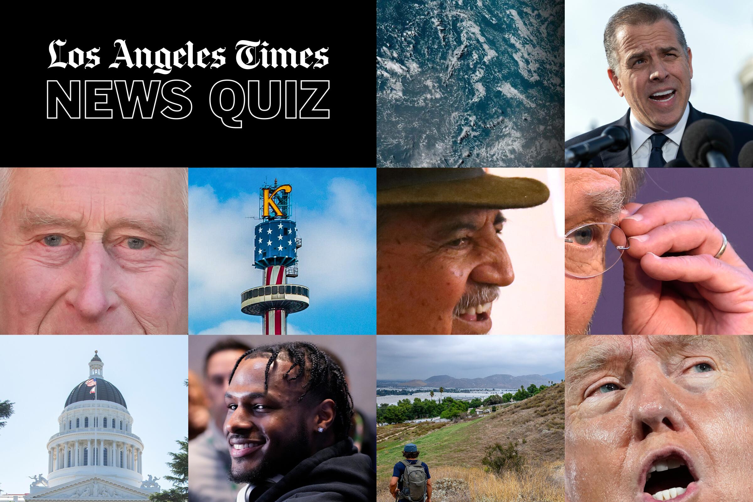 A collection of photos from this week's News Quiz.