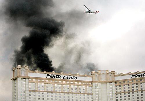 Vegas' Monte Carlo hotel fire