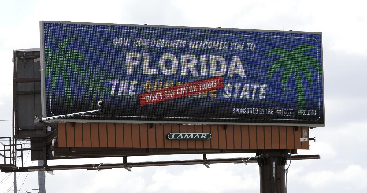 Le promoteur de la loi “Don’t Say Gay” de Floride envoyé en prison pour fraude