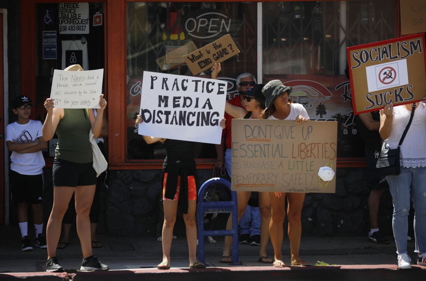 Pacific Beach Protest