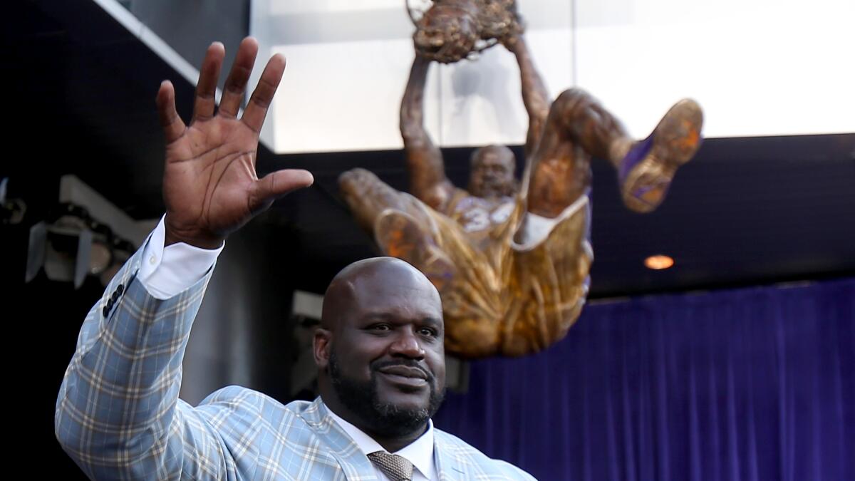 Shaquille O'Neal: Through the years - Los Angeles Times
