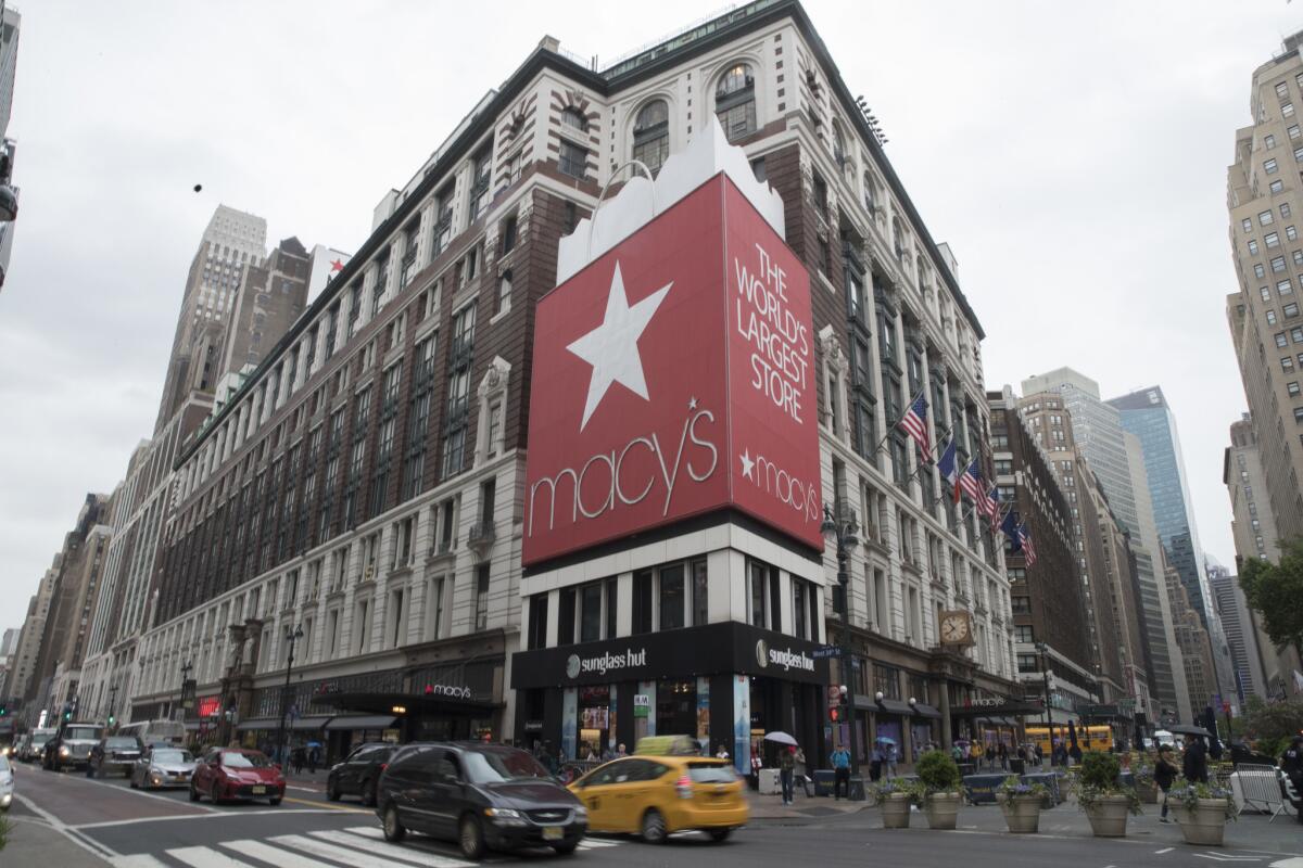 Macy's flagship store in New York