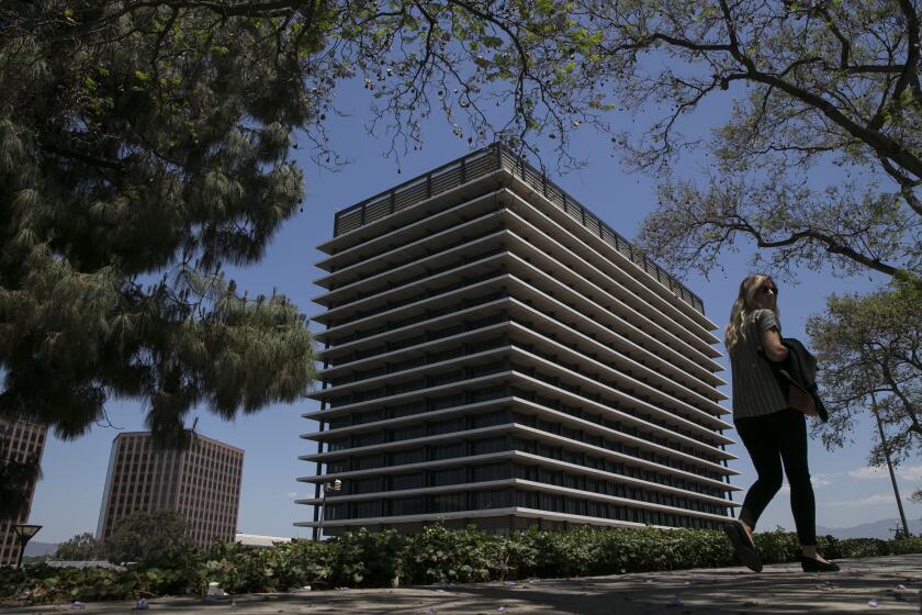 LOS ANGELES, CA, SUNDAY, JUNE 7, 2015 - The Los Angeles Department of Water and Power (DWP) building. (Robert Gauthier/Los Angeles Times)