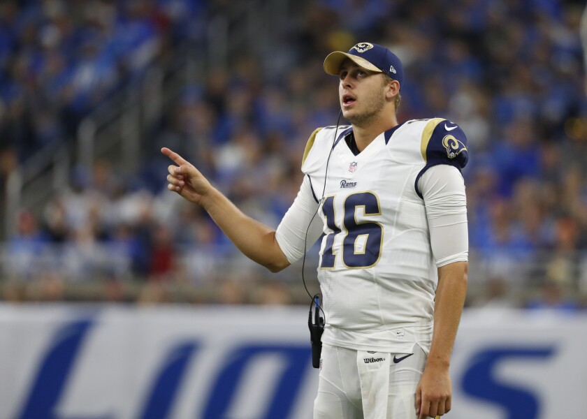 The Rams have $40 in cap space, a new coaching staff, and a talented roster. Problem is, the Rams don’t have an experienced quarterback who possesses some upside. Jared Goff, who delivered a 63.6 passer rating in seven starts as a rookie, might develop in Year 2, but what if he doesn’t? What’s Plan B?