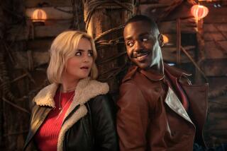 Millie Gibson is Ruby Sunday and Ncuti Gatwa the Fifteenth Doctor in "The Church on Ruby Road."