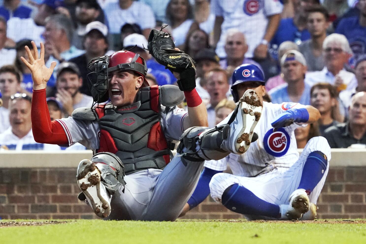 LOS ANGELES, CA - JULY 29: Cincinnati Reds Catcher Tyler