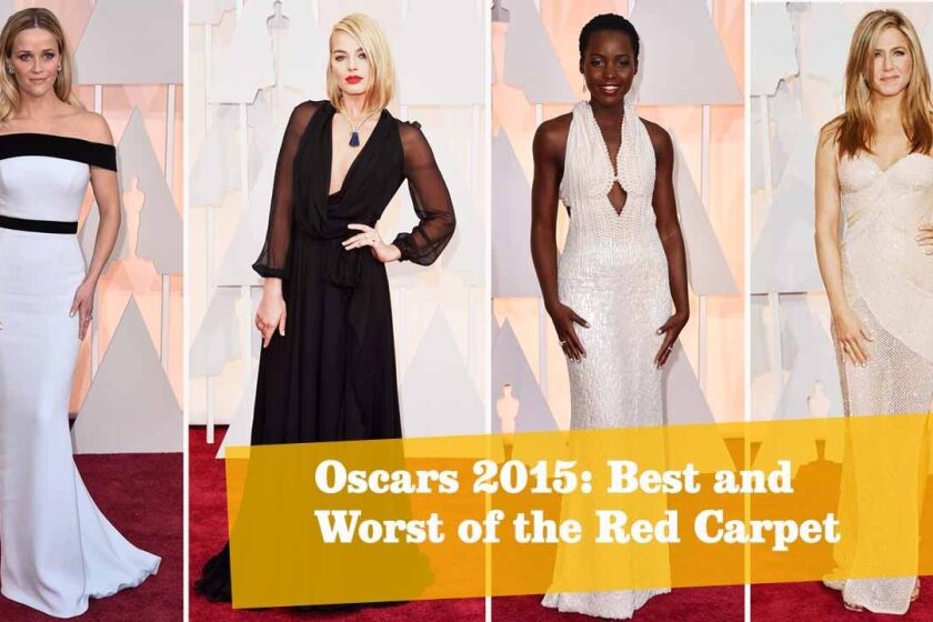 From left: Reese Witherspoon, Margot Robbie, Lupita Nyong'o and Jennifer Aniston.