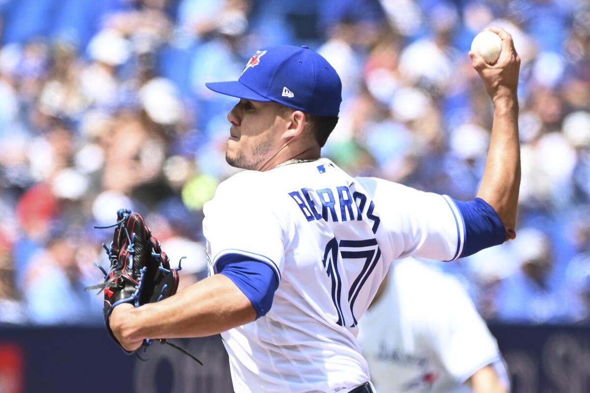 Jose Berrios defeats former team to keep Blue Jays in playoff position