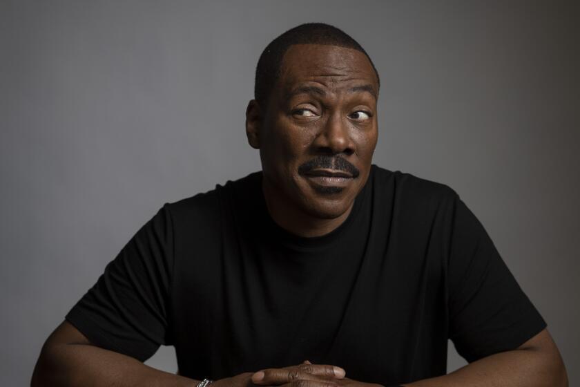 BURBANK, CA --OCTOBER 26, 2019 —Actor Eddie Murphy is photographed in promotion of his film, “Dolemite Is My Name” before the Los Angeles Times’ Envelope Roundtable of actors, at Machinima Studios, in Burbank, CA, Oct 26, 2019. (Jay L. Clendenin / Los Angeles Times)