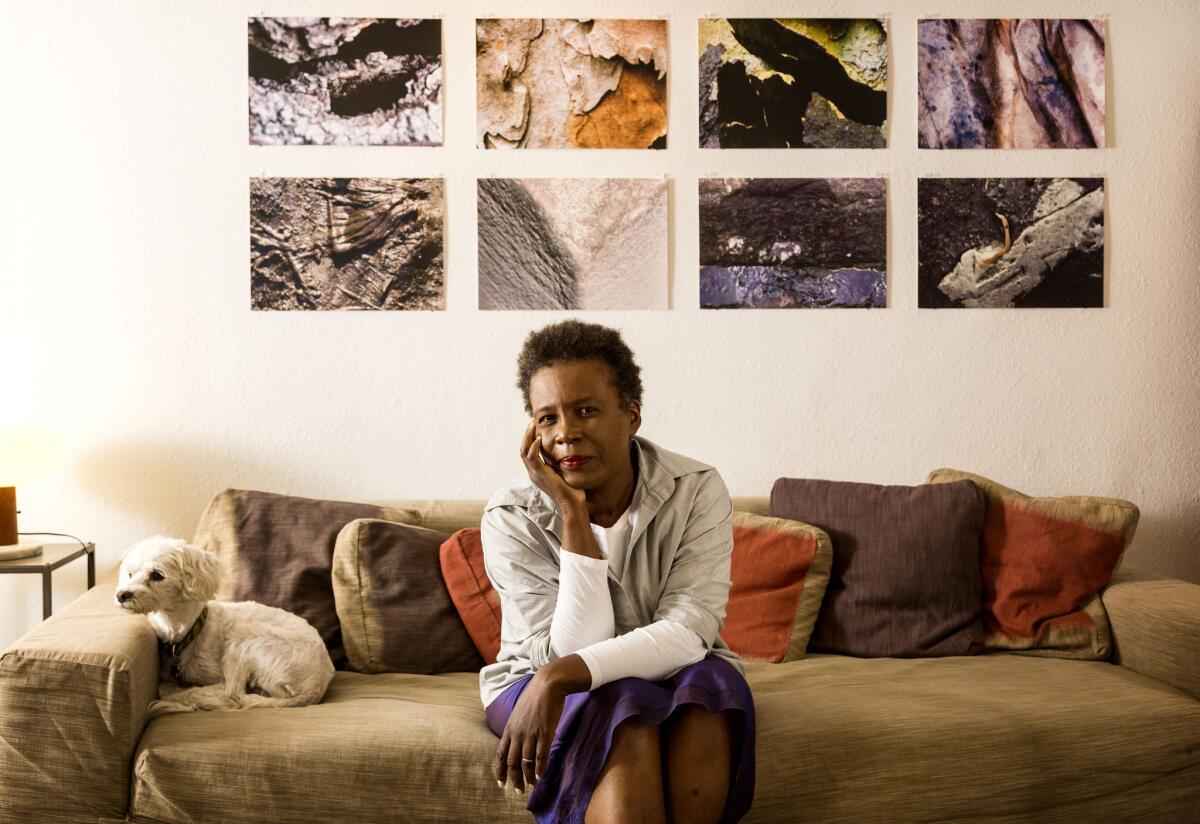 Claudia Rankine's book "Citizen" is a finalist in two awards categories, a first for the National Book Critics Circle.