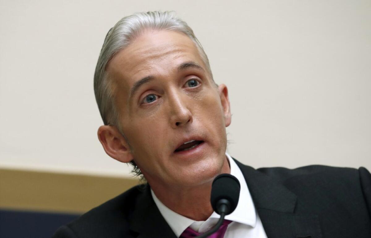 Rep. Trey Gowdy (R-S.C.) said the FBI had acted properly in the Russia investigation.