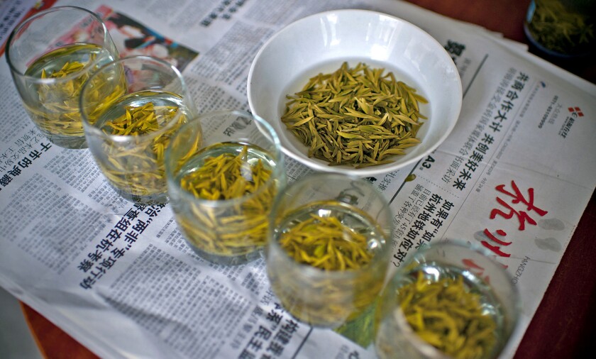 China Sips Of Hangzhou Are Savored Like A Fine Tea Los Angeles Times