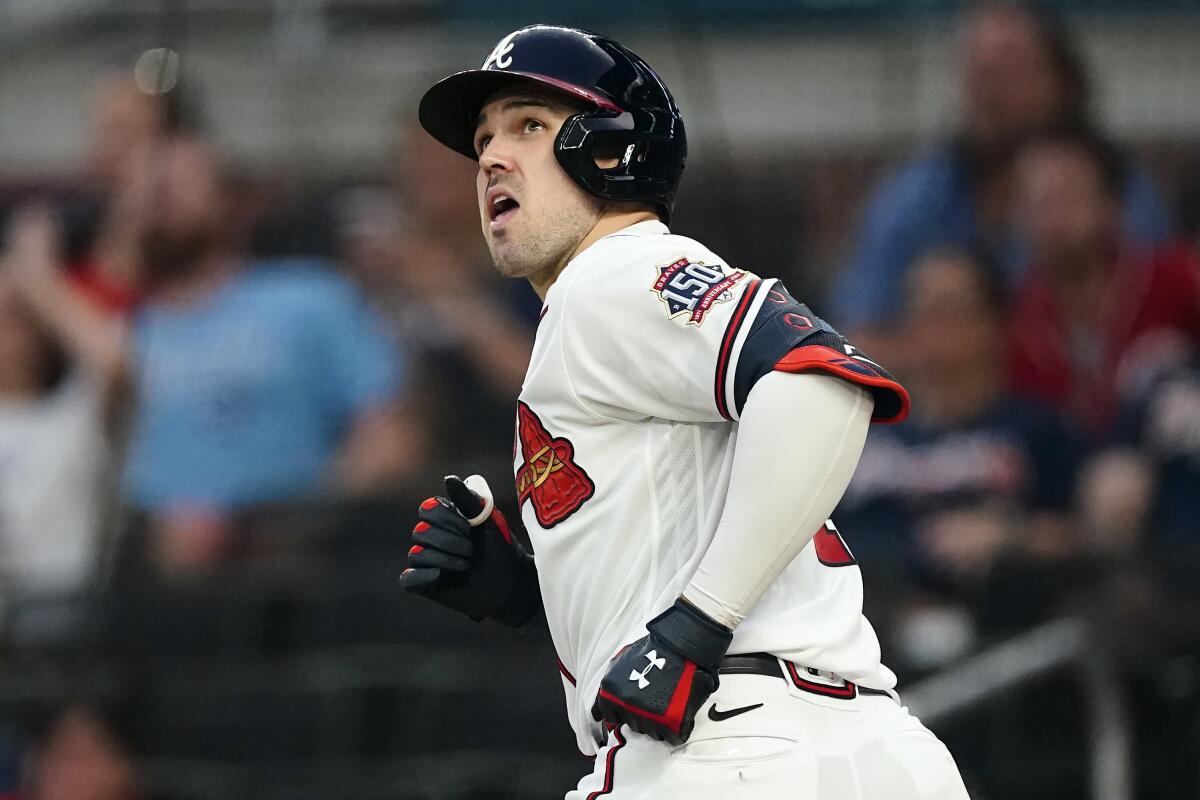 Adam Duvall's 2-run triple, 03/18/2021