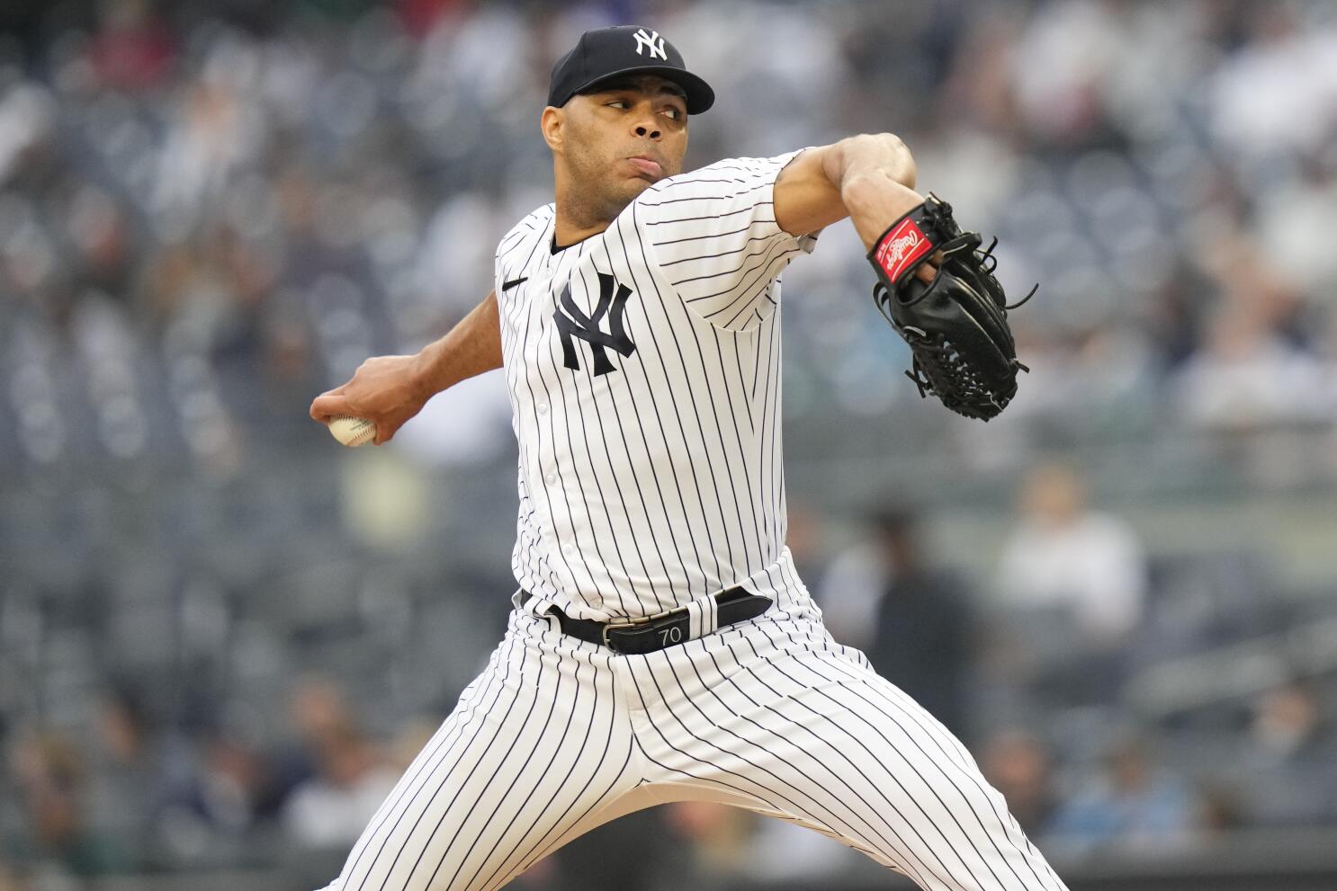 Yankees pitcher Cordero is suspended for the rest of the season