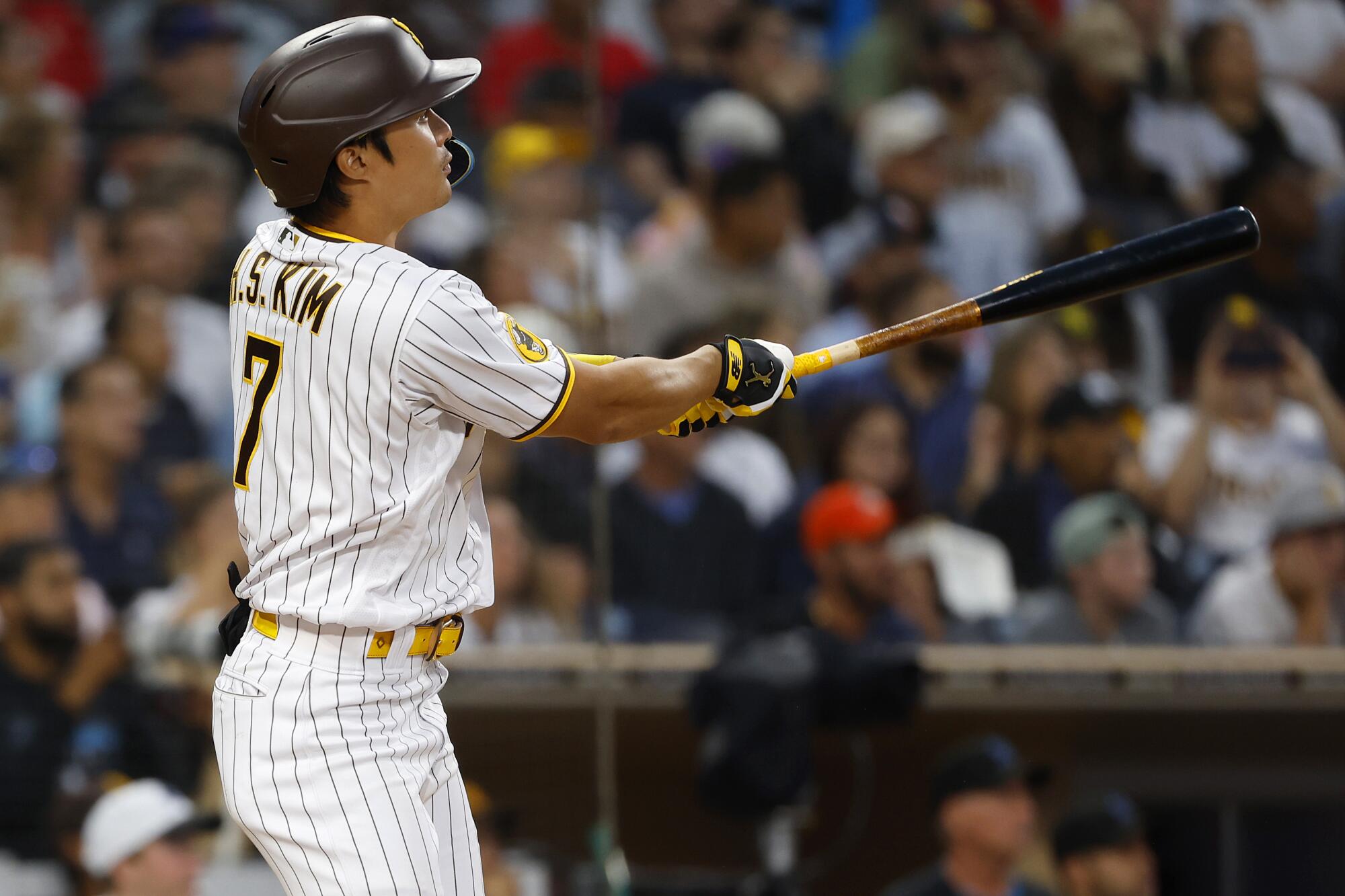 Ha-Seong Kim hits grand-slam to Padres beat Marlins - The San Diego  Union-Tribune