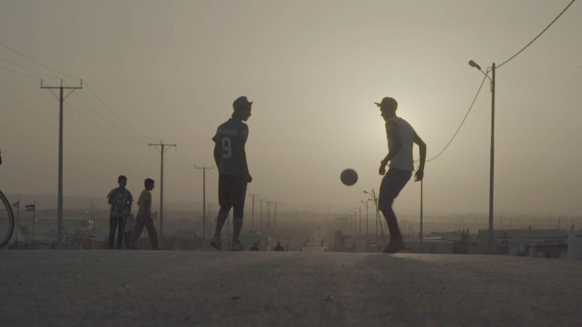 A scene from 'Captains of Zaatari' by Ali El Arabi, an official selection of the 2021 Sundance Film Festival. 