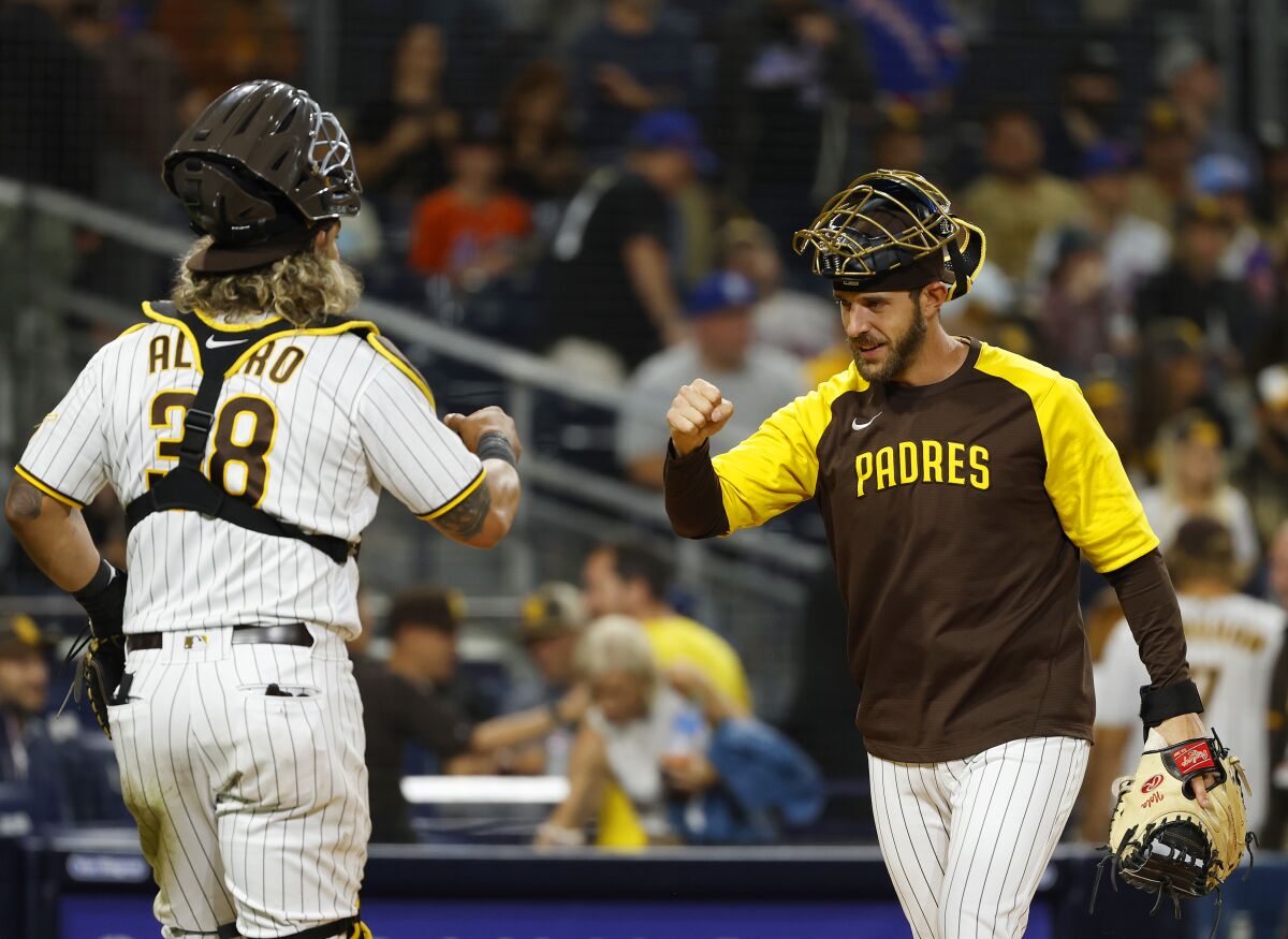 Padres have settled into a rhythm with their catchers The San Diego