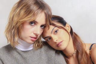 Maya Hawke, left, and Camila Mendes, right, who star in Do Revenge