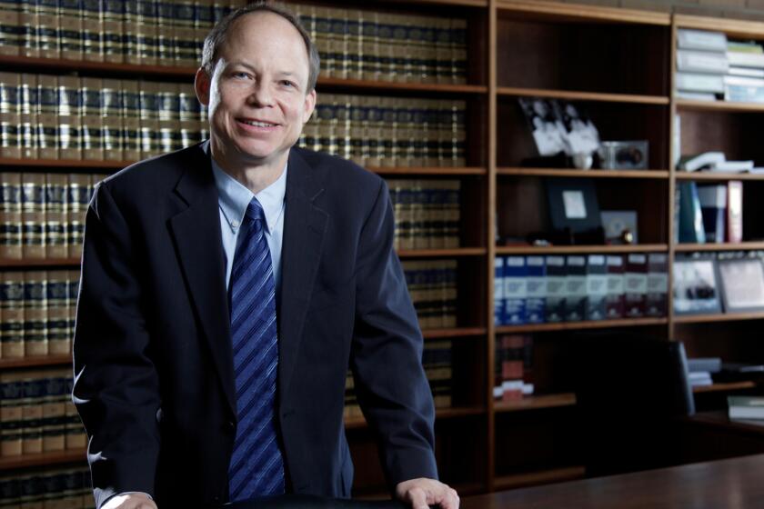 Santa Clara County Superior Court Judge Aaron Persky, shown in 2011, has been criticized for sentencing former Stanford swimmer Brock Turner to only six months in jail in a sexual assault case.