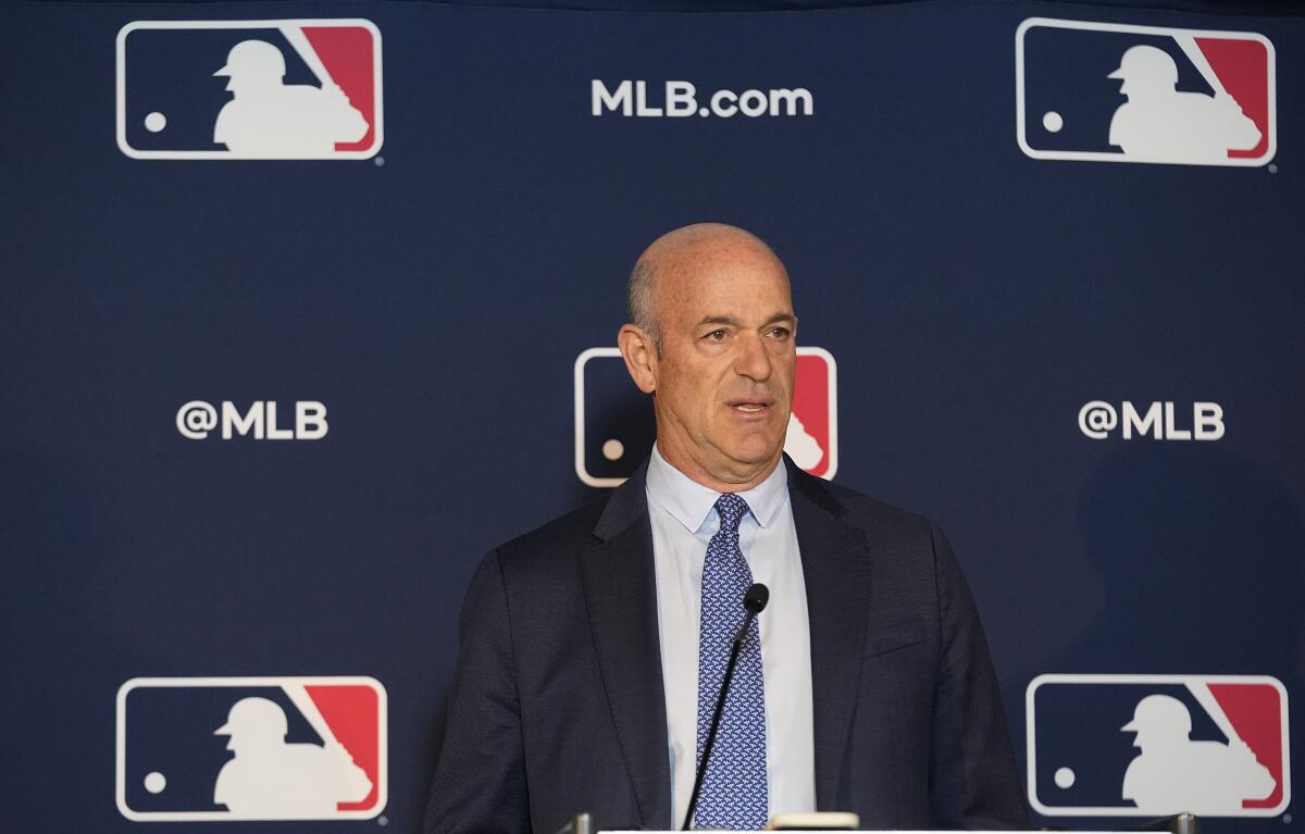 Athletics owner John Fisher speaks after MLB owners approved the team's move to Las Vegas.