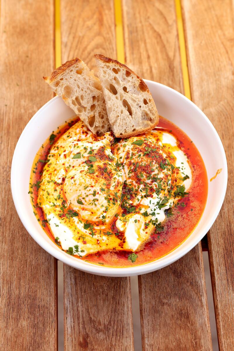 Turkish eggs. 