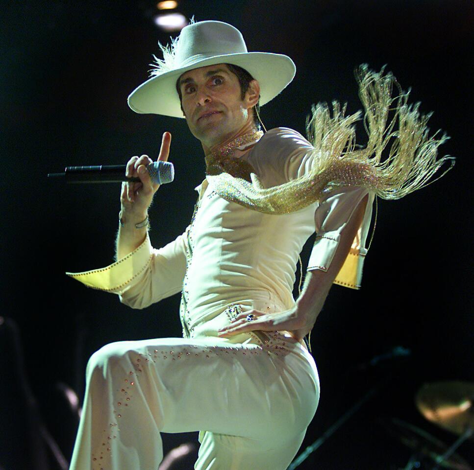 Perry Farrell of Jane's Addiction performs, April 28, 2001.