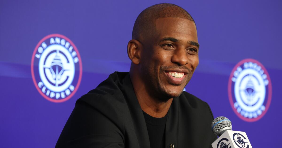 Chris Paul glad to be back home in L.A. with the Clippers Chris Paul glad to be back home in L.A. with the Clippers