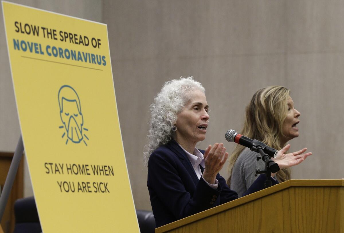 L.A. County Public Health Director Barbara Ferrer