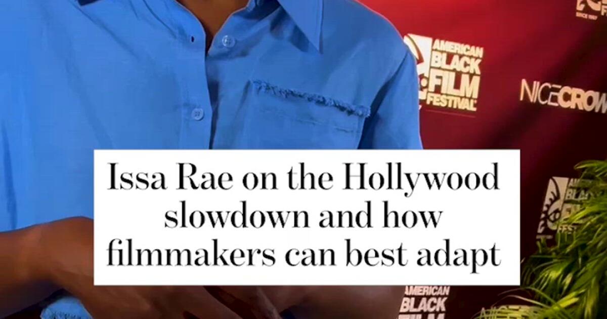 Issa Rae on the Hollywood slowdown and how filmmakers can best adapt ...